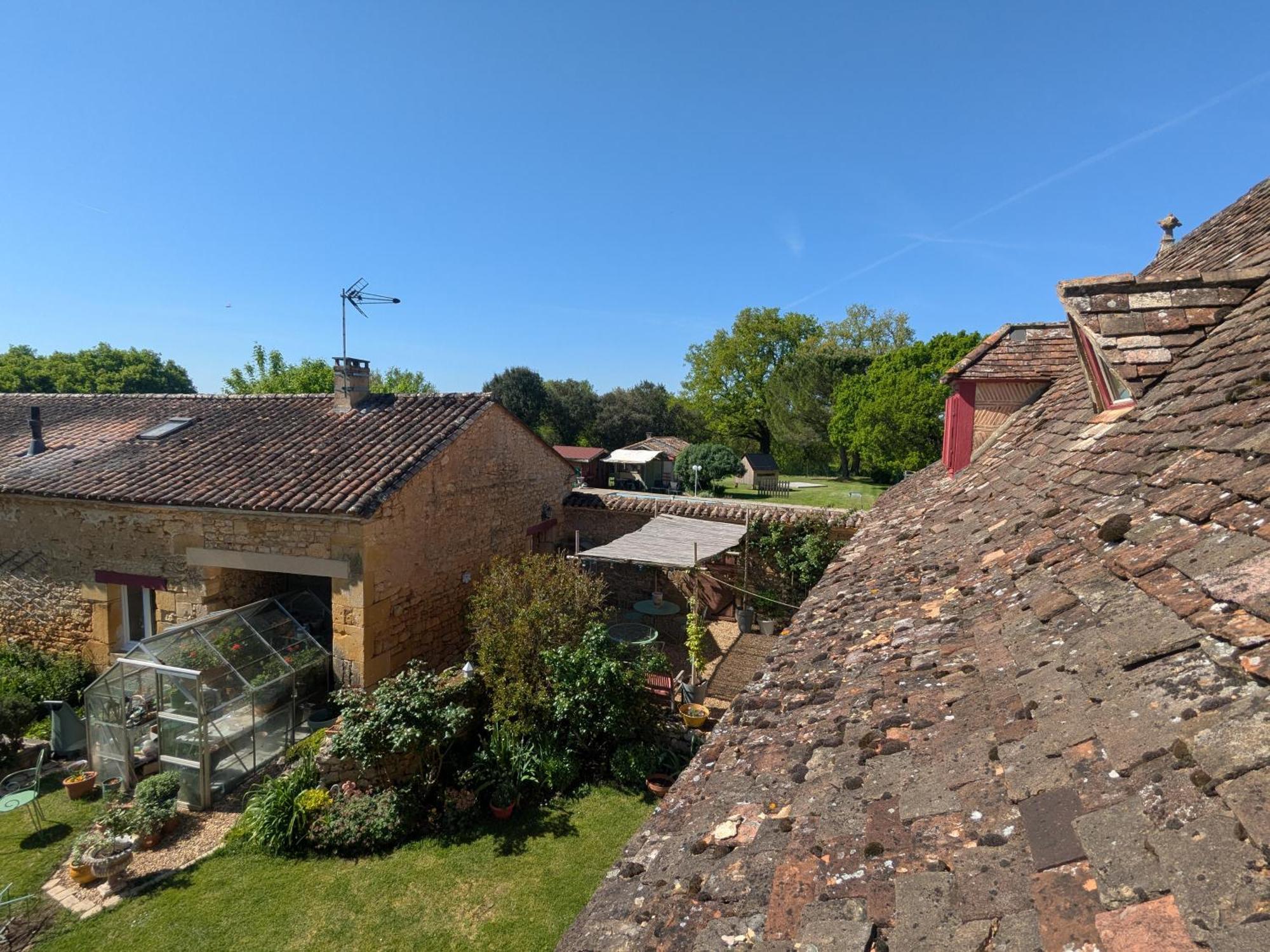 فندق La Borie Du Chevrier Sainte-Croix-de-Beaumont المظهر الخارجي الصورة