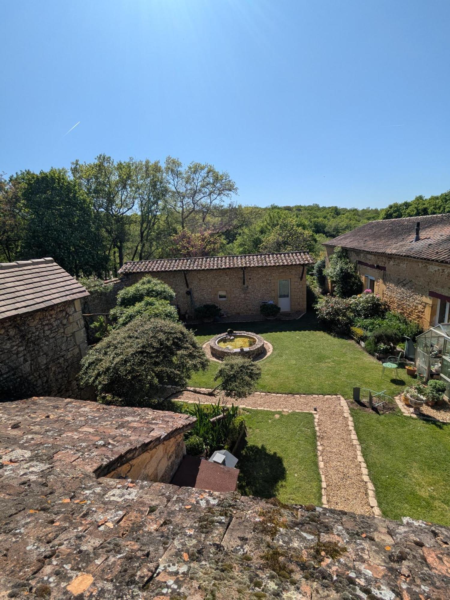 فندق La Borie Du Chevrier Sainte-Croix-de-Beaumont المظهر الخارجي الصورة